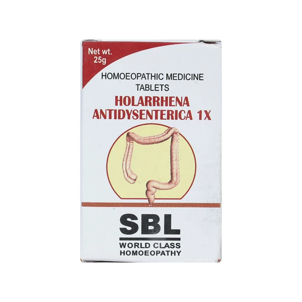 SBL Homeopathy Holarrhenna Antidysenterica Tablet 1X, 25 g-1.webp